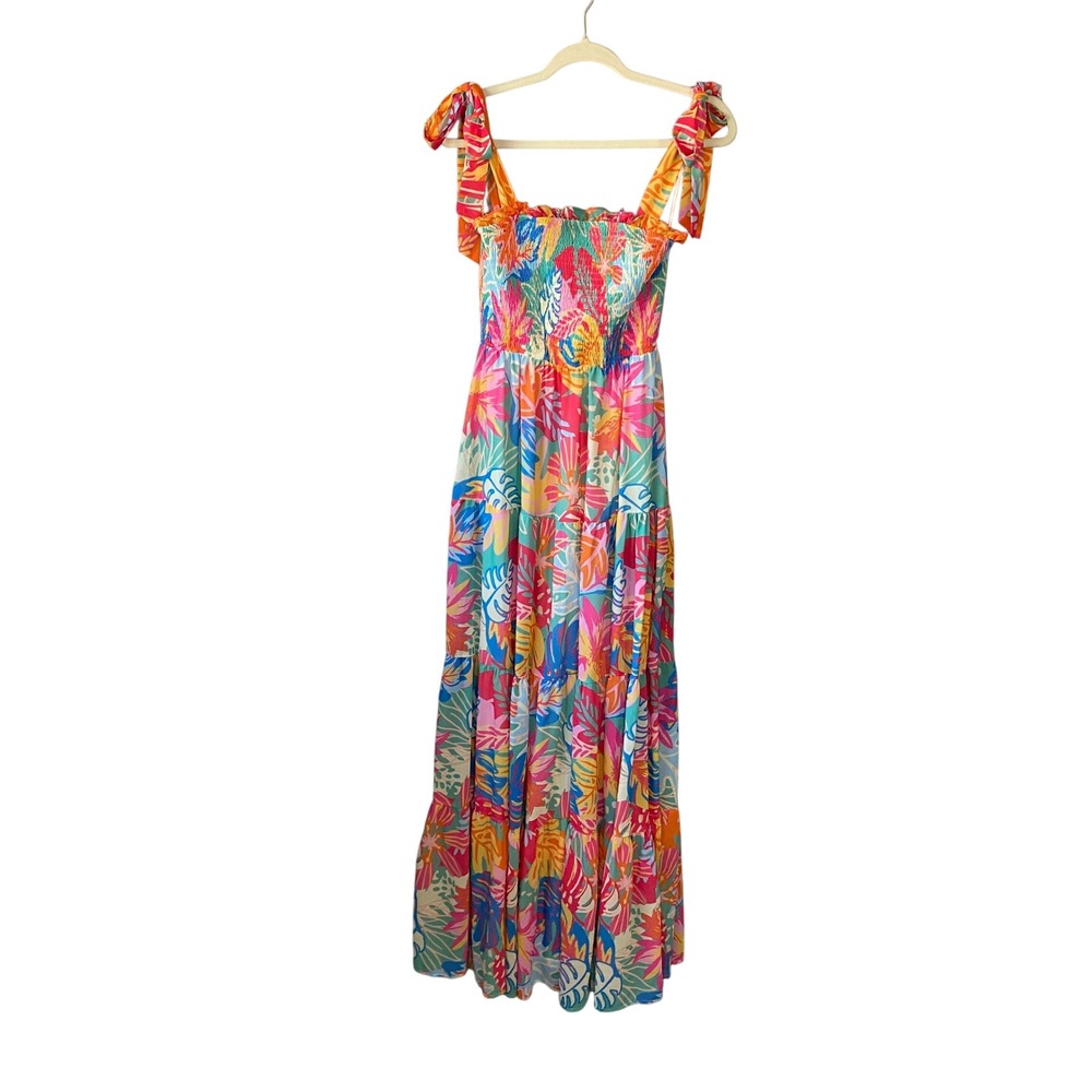Baltic Born Tropical Multicolor Maxi Dress